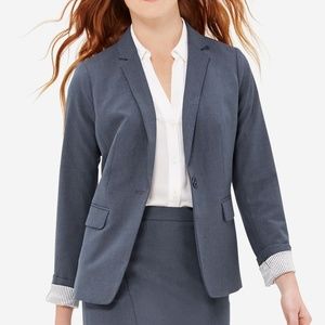The Limited Indigo Collection Suit Jacket 0